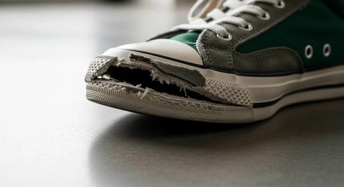 【全体像】ソールの剥がれに直面した時の初期対応と準備