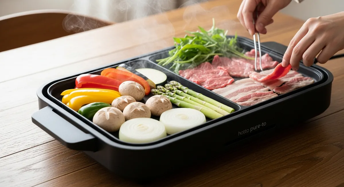 ホットプレートに焼きムラができるのはなぜ?主な原因を整理