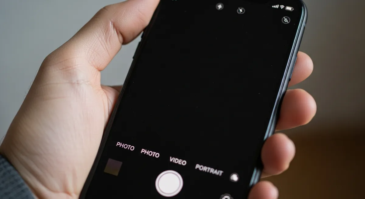 iPhoneのカメラが黒い画面で落ちる原因とは?まずは状況を整理