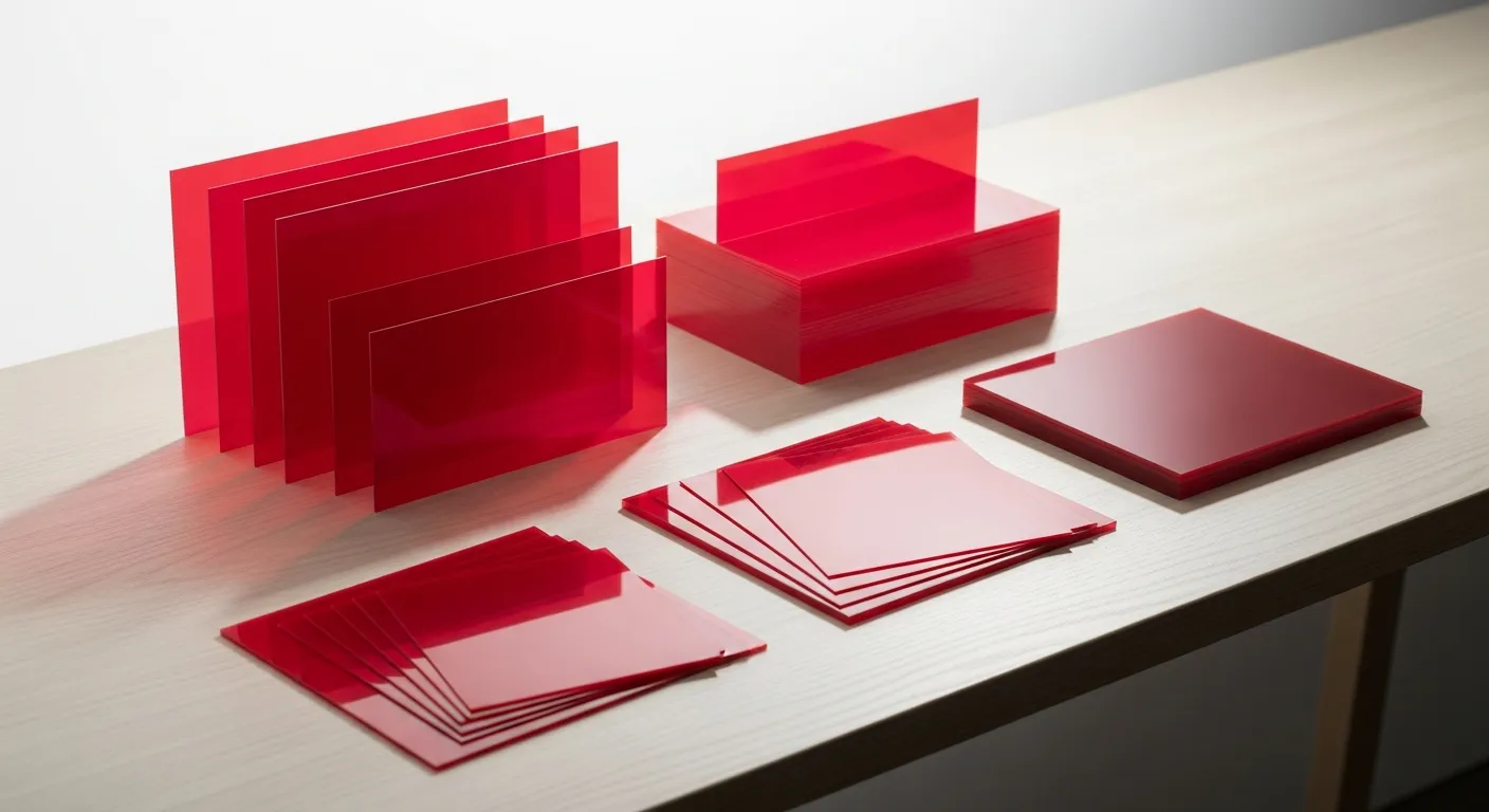 後悔しない赤シートの選び方：色味の濃さとサイズが重要