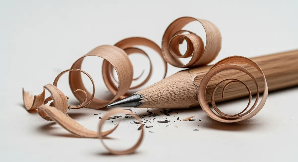 【コツ3】芯を折らないために。鉛筆を回すタイミングとバランス