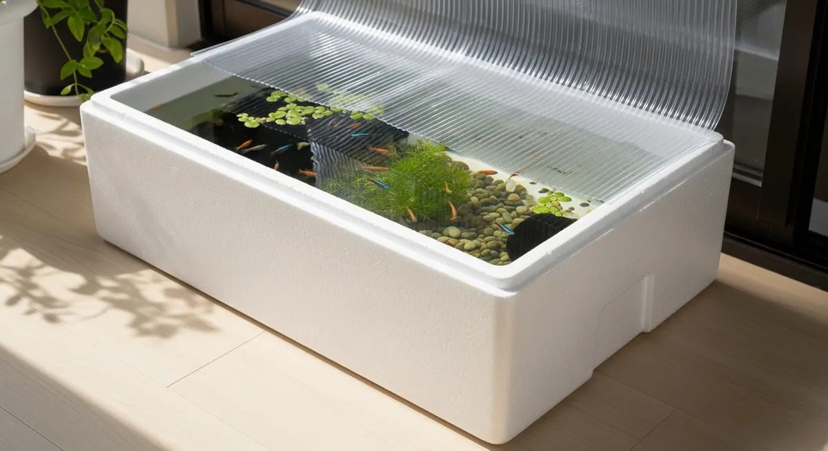 【コツ4】足し水と水換えの注意点:冬のデリケートな水質管理術