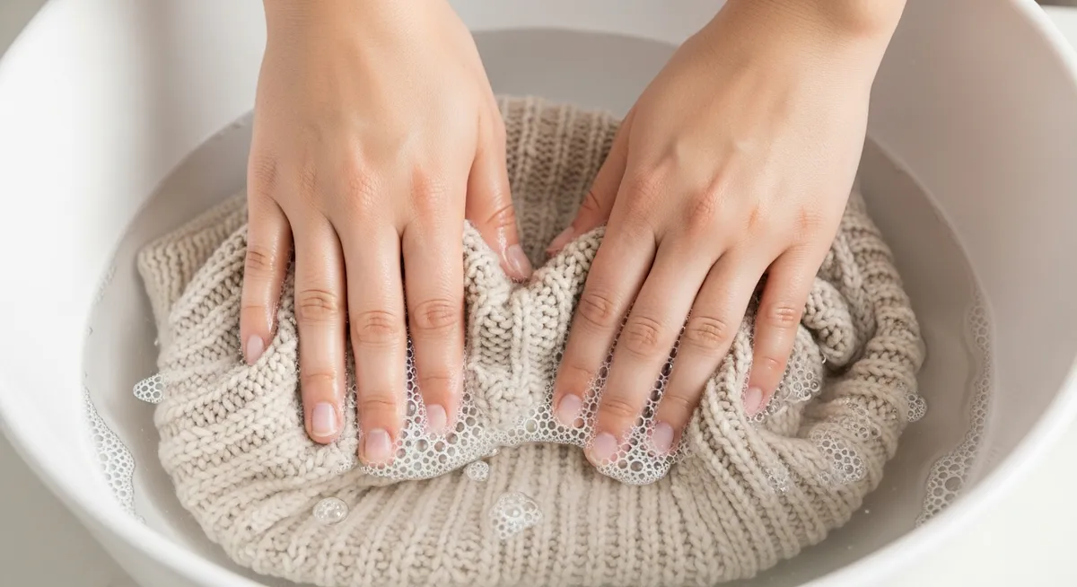 成分表をチェック!「ジメチコン」が縮んだニットを救う理由