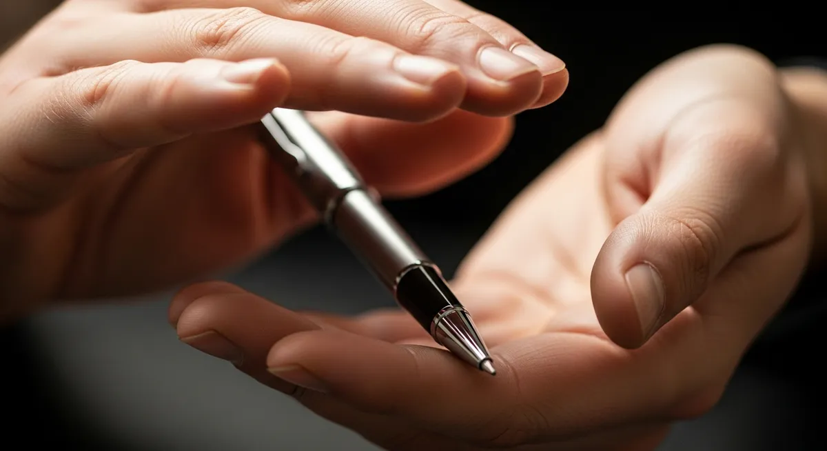 4. ぬるま湯に浸ける：固まったインクを溶かす温熱ケア