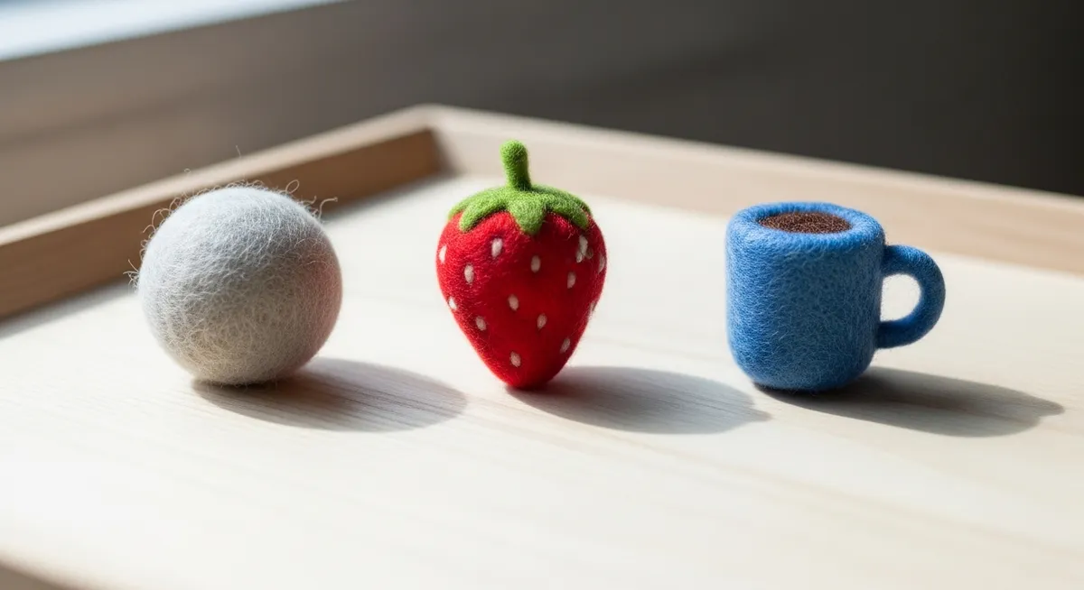 羊毛フェルトをもっと楽しむ!上達するためのステップアップ術