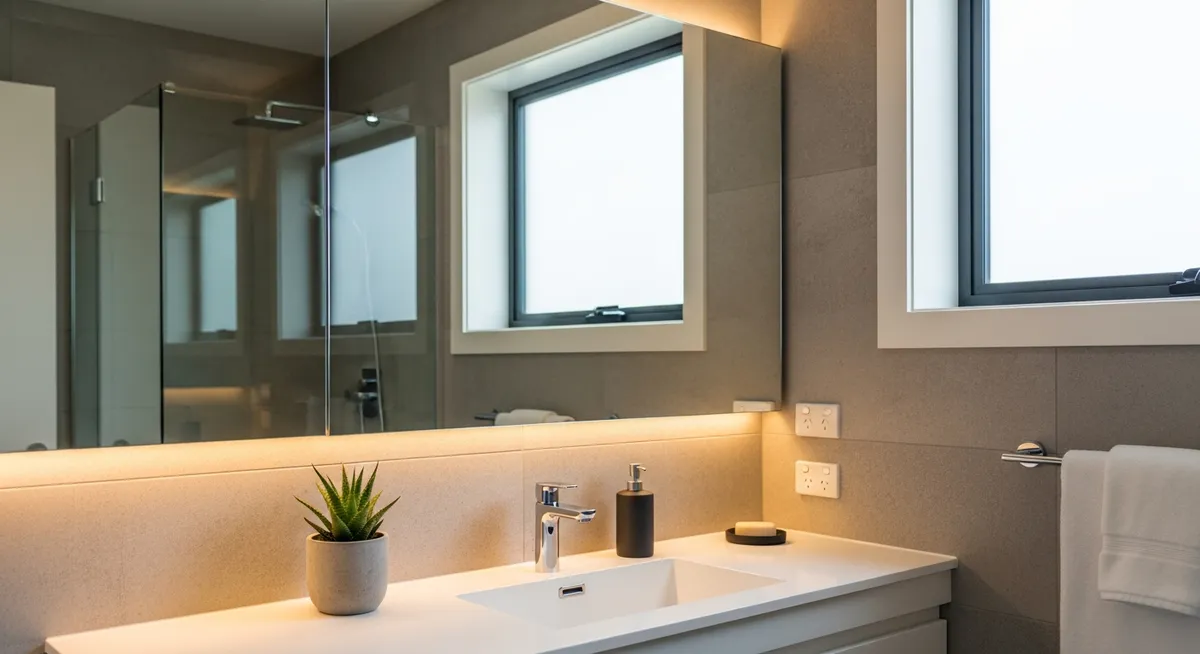 曇りのない鏡で毎日のバスタイムをより快適に